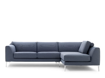 LX675 - Modular fabric sofa with chaise longue by LEOLUX LX - view 3